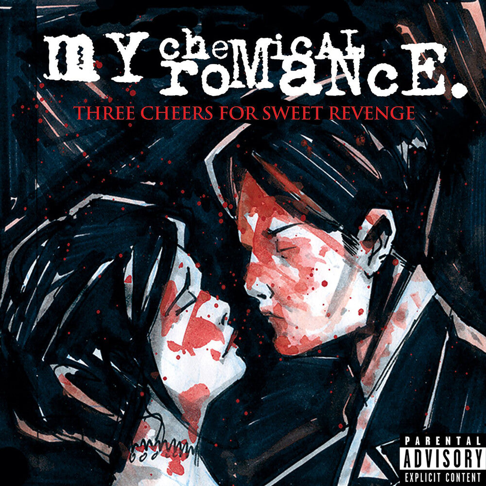 the album cover for My Chemical Romance - Three Cheers For Sweet Revenge [Vinyl]