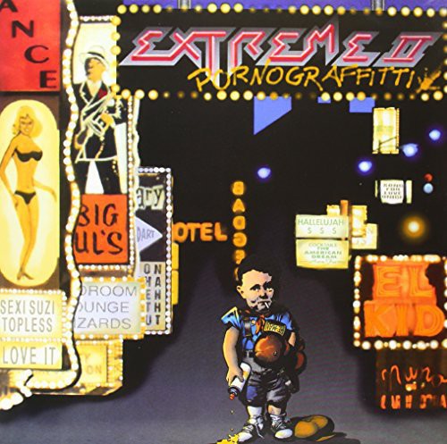 the album cover for Extreme - Pornograffitti [Import]