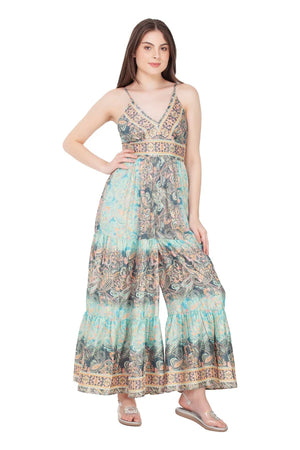 Sari Print Jumpsuit in Assorted Patterns
