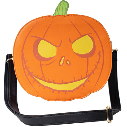 Nightmare Before Christmas Jack-o'-Lantern Glow-in-the-Dark Crossbody Purse - Entertainment Earth Exclusive SALE