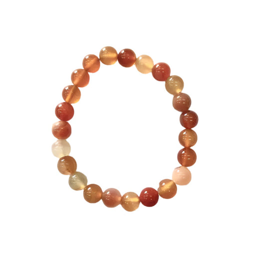 Carnelian Bracelet - 8mm