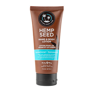 Earthly Body Hemp Seed Hand & Body Lotion - Sunsational 7oz