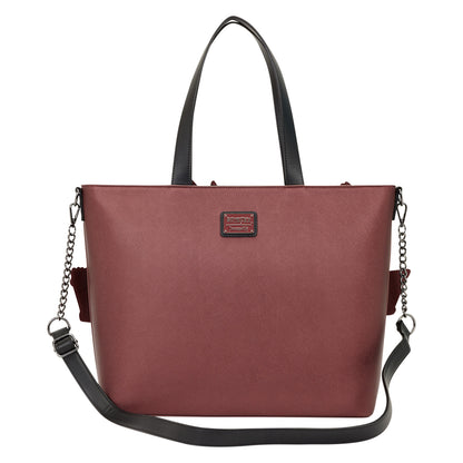 Loungefly Beetlejuice Dante's Inferno Room Tote Crossbody Bag with Coin Bag