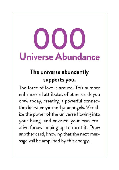 The Angel Numbers Deck