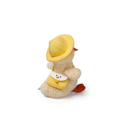 McHugs School-Time Duck Weighted Plush Animal 18 cm