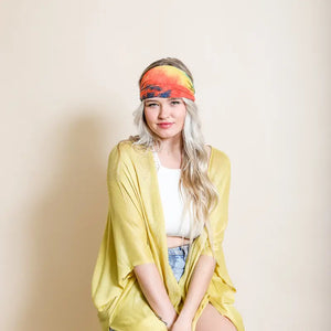 Sunset Tie Dye Headwrap