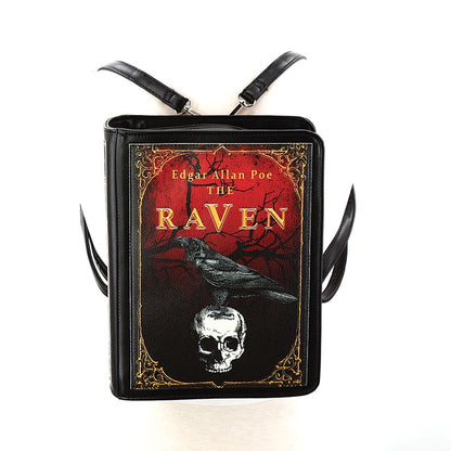 The Raven Vintage Book Backpack