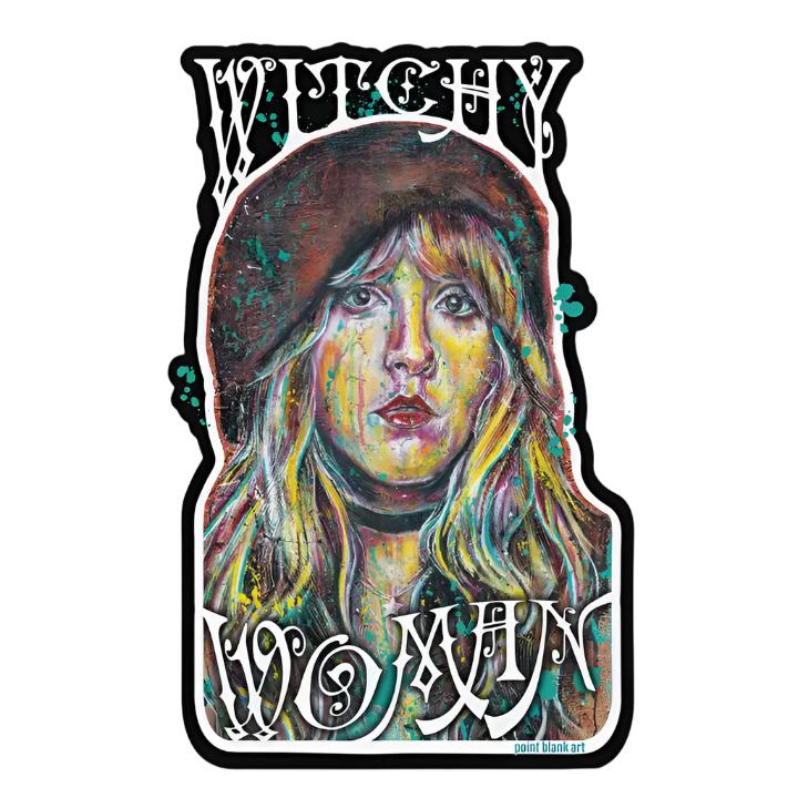 Stevie Nicks Witchy Woman Sticker