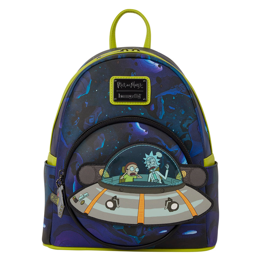 Loungefly Rick and Morty Space Cruiser Mini Backpack
