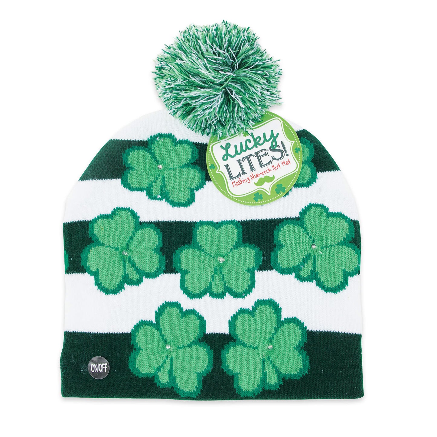 St. Pats Light Up Knit Hat - Assorted Colors SALE