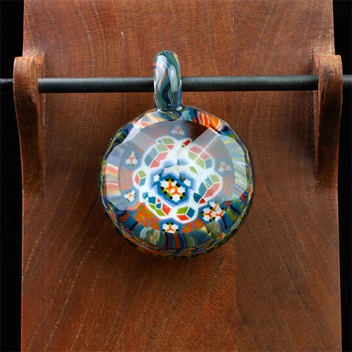 JFell Glass Faceted Pendant #3