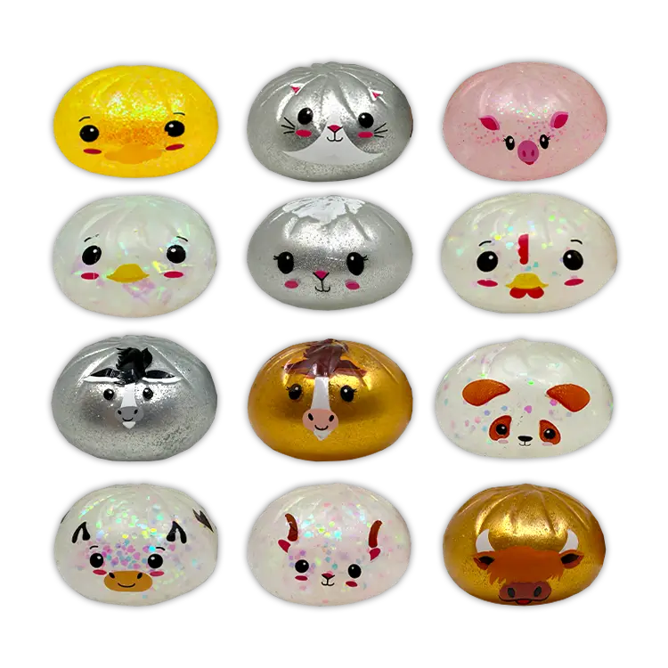 Fun Doh Farm Banyrad Squishy Dumpling Toy - Assorted