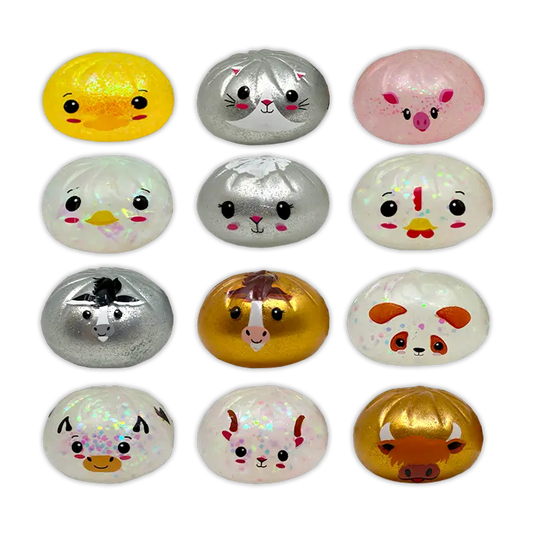 Fun Doh Farm Banyrad Squishy Dumpling Toy - Assorted