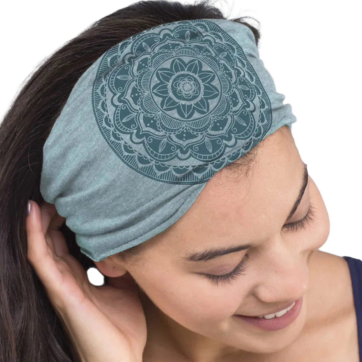 Soul Flower Indigo Mandala Boho Headband