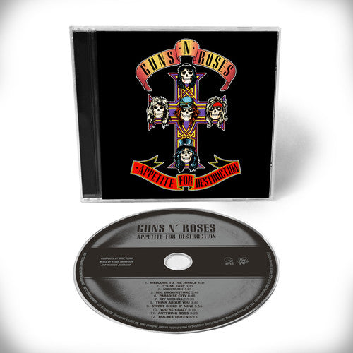 the album cover for Guns N' Roses - Appetite For Destruction - Remaster