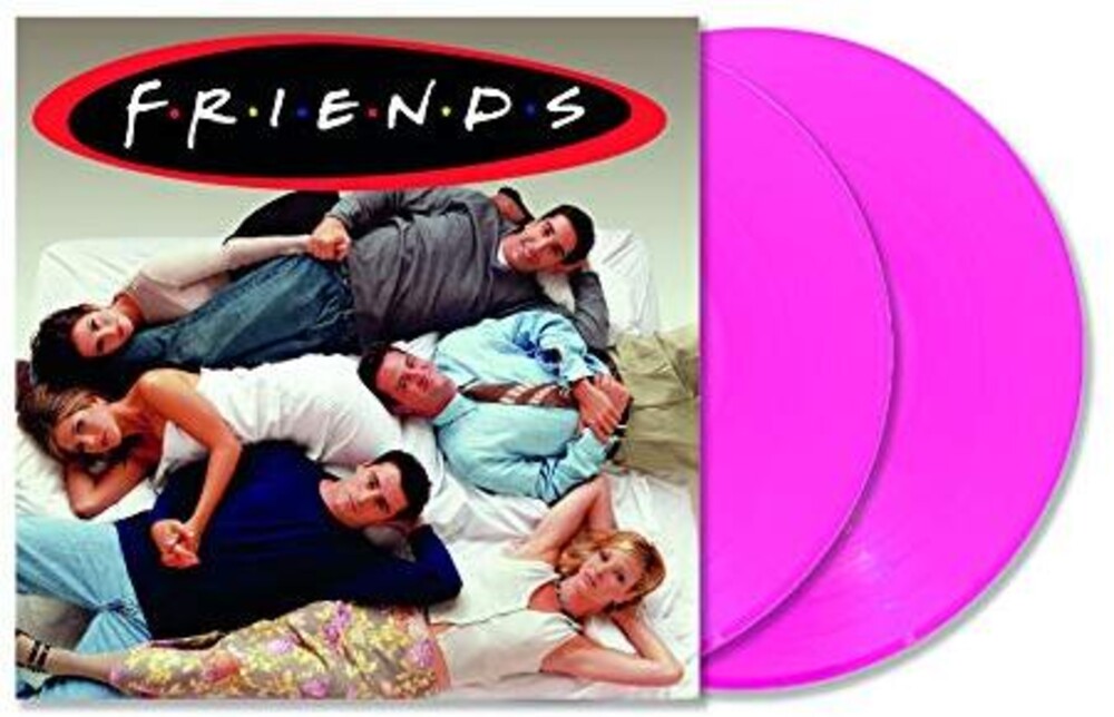 the album cover for Various Artists - Friends: Original Soundtrack) [25th Anniversary Hot Pink 2LP]