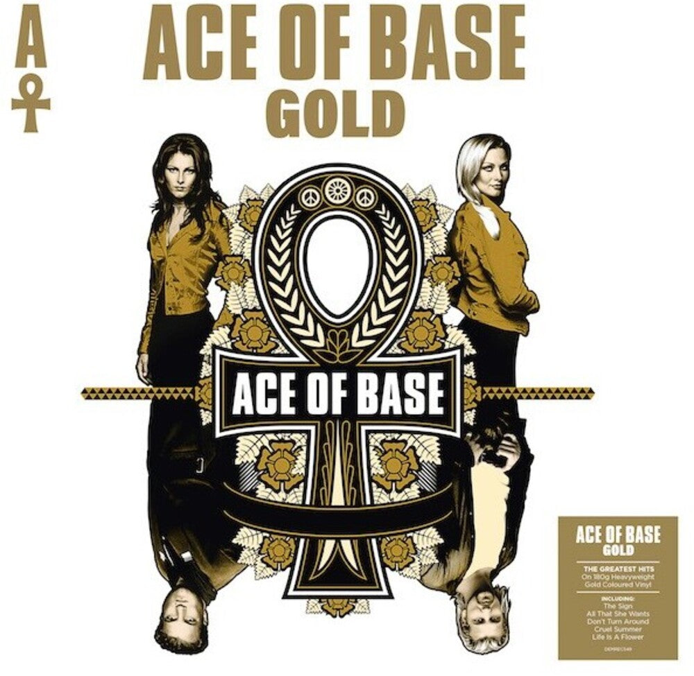 the album cover for Ace Of Base - Gold