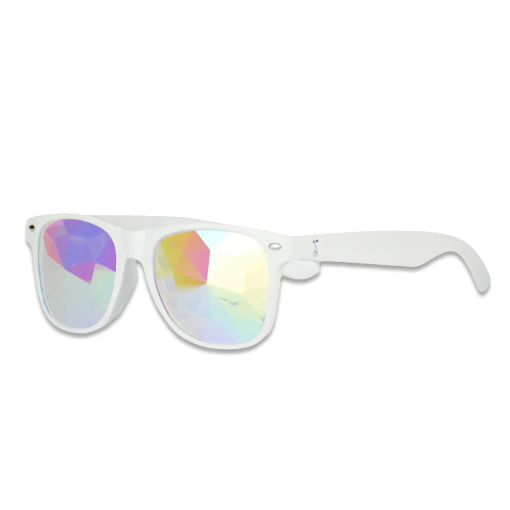 Grassroots California White Classic Spectral Sunglasses
