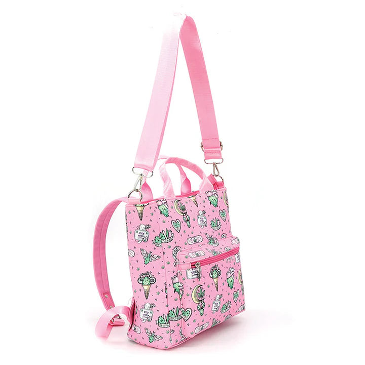 Magical High "High Spirit" Convertible Backpack in Pink
