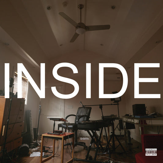 the album cover for Bo Burnham - INSIDE (The Songs)