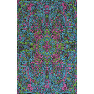 3D Psychedelic Liquid E Tapestry 60x90 - Art by Chris Pinkerton