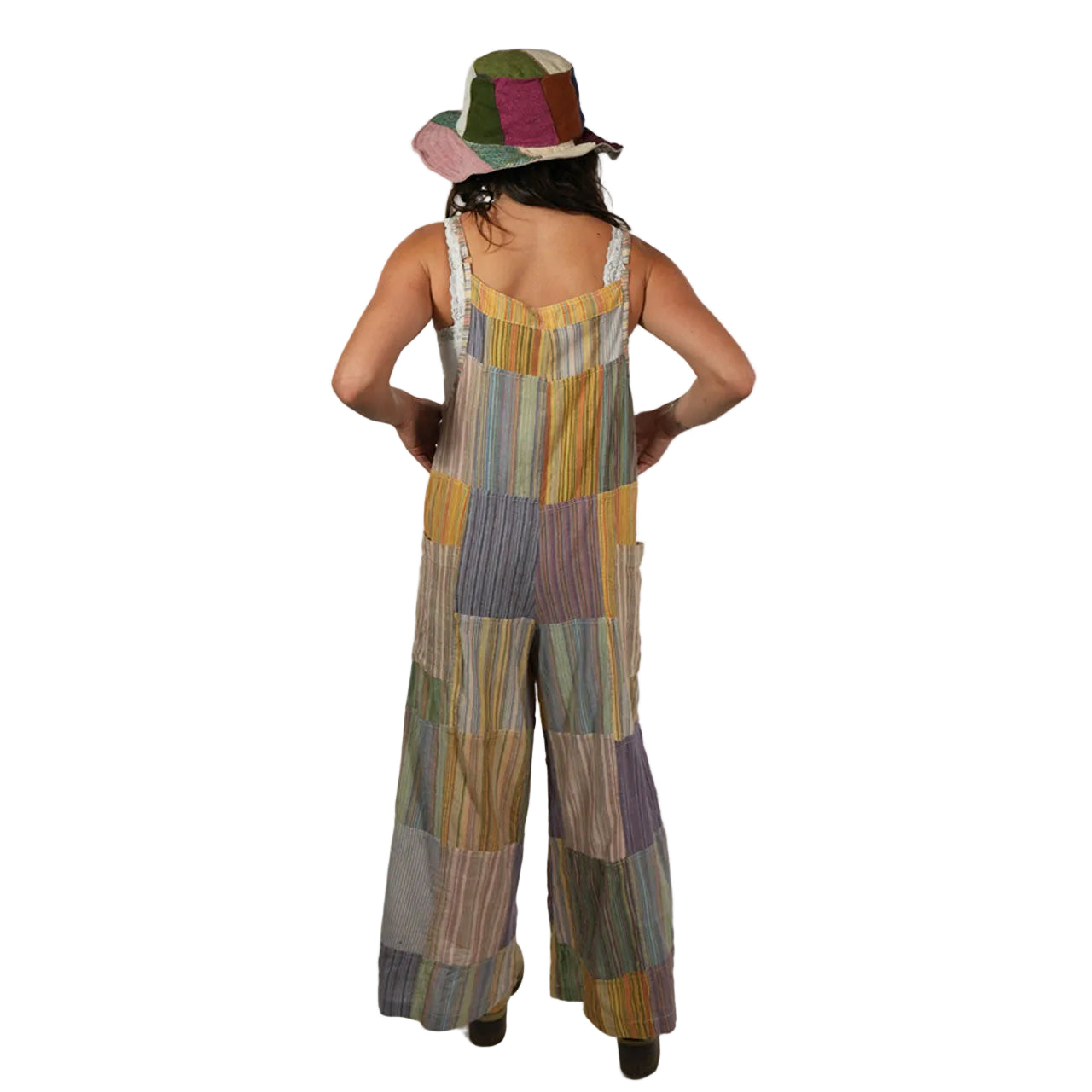 Hey Jude Jumpsuit in Tan
