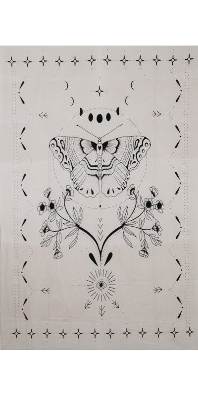 Zest For Life Butterfly Flower Tapestry