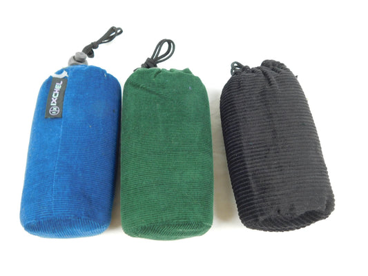 Protective Pouch - Patchwork Corduroy 5" Tube with Drawstring