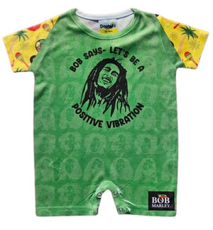 Bob Marley Positive Day Romper