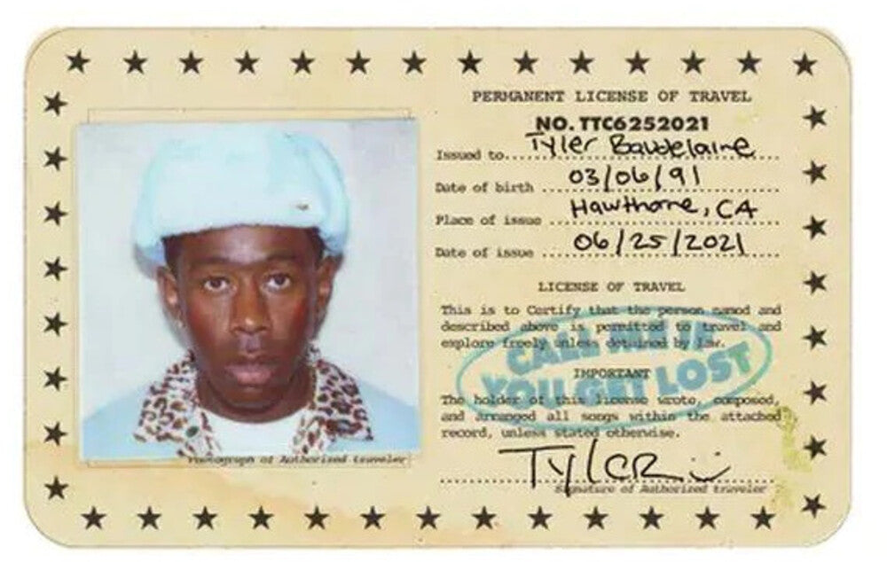 the album cover for Tyler, The Creator - Call Me If You Get Lost [Import]