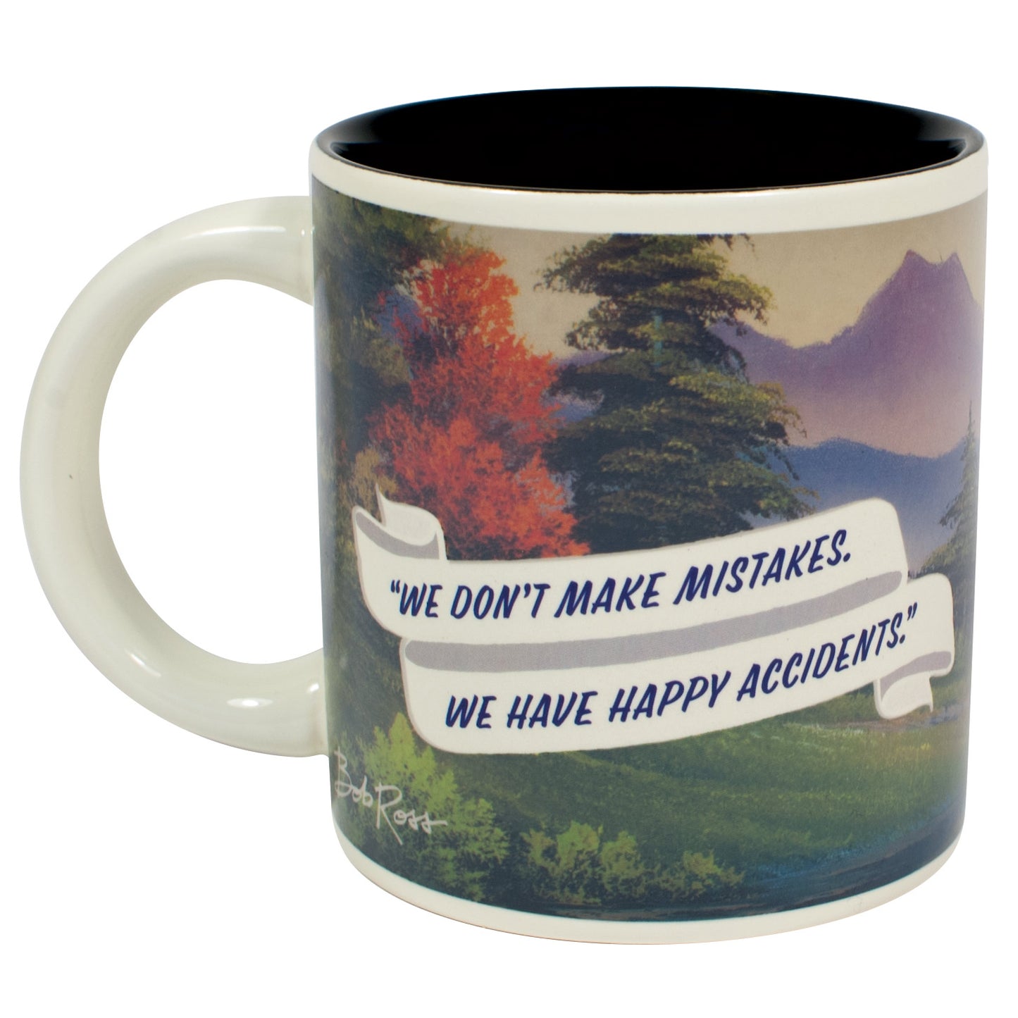 Bob Ross Self-Painting Heat Changing Mug
