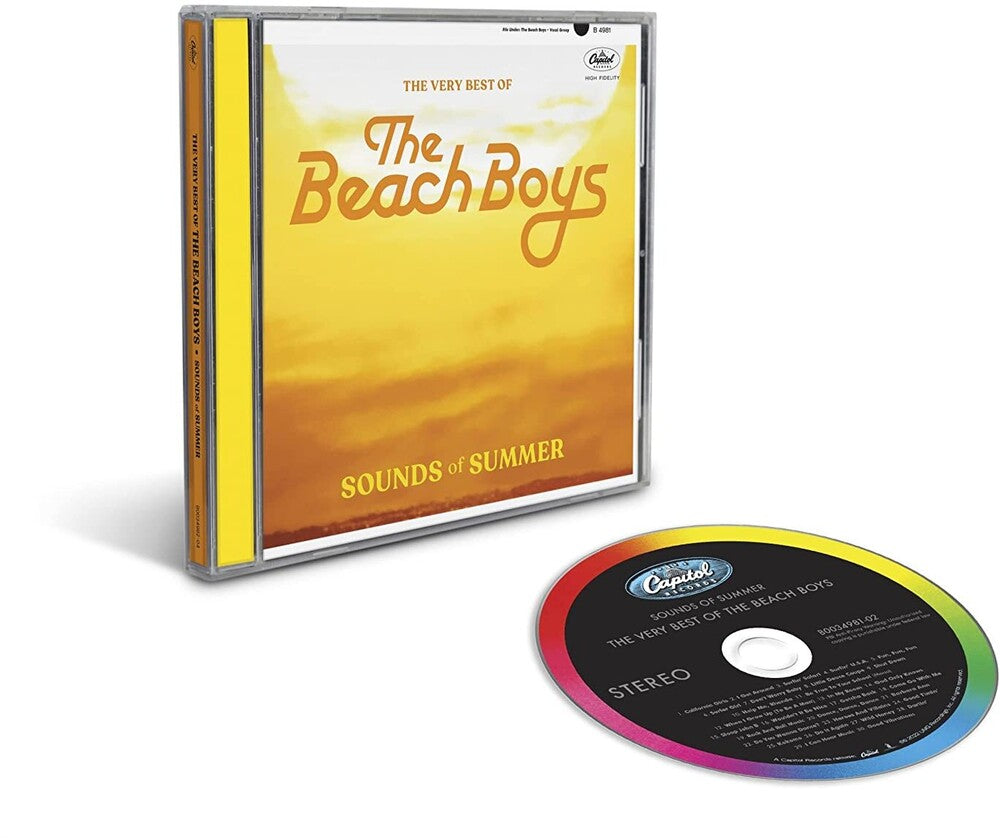 the album cover for The Beach Boys - Sounds Of Summer: The Very Best Of The Beach Boys