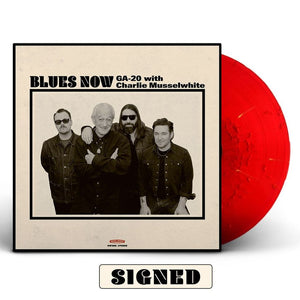 GA-20 - Blues Now [Indie Exclusive Red Splatter - Autographed Insert]