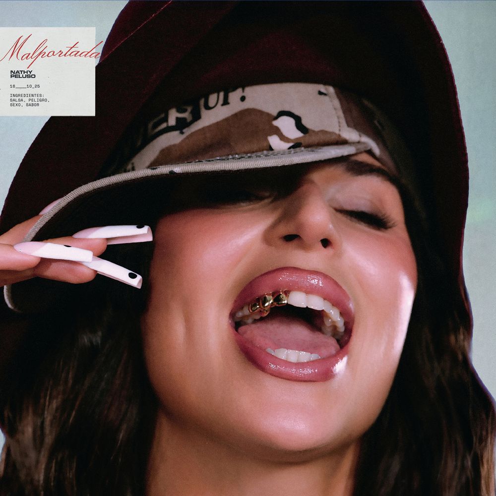 the album cover for Nathy Peluso - MALPORTADA [Highlighter Yellow]