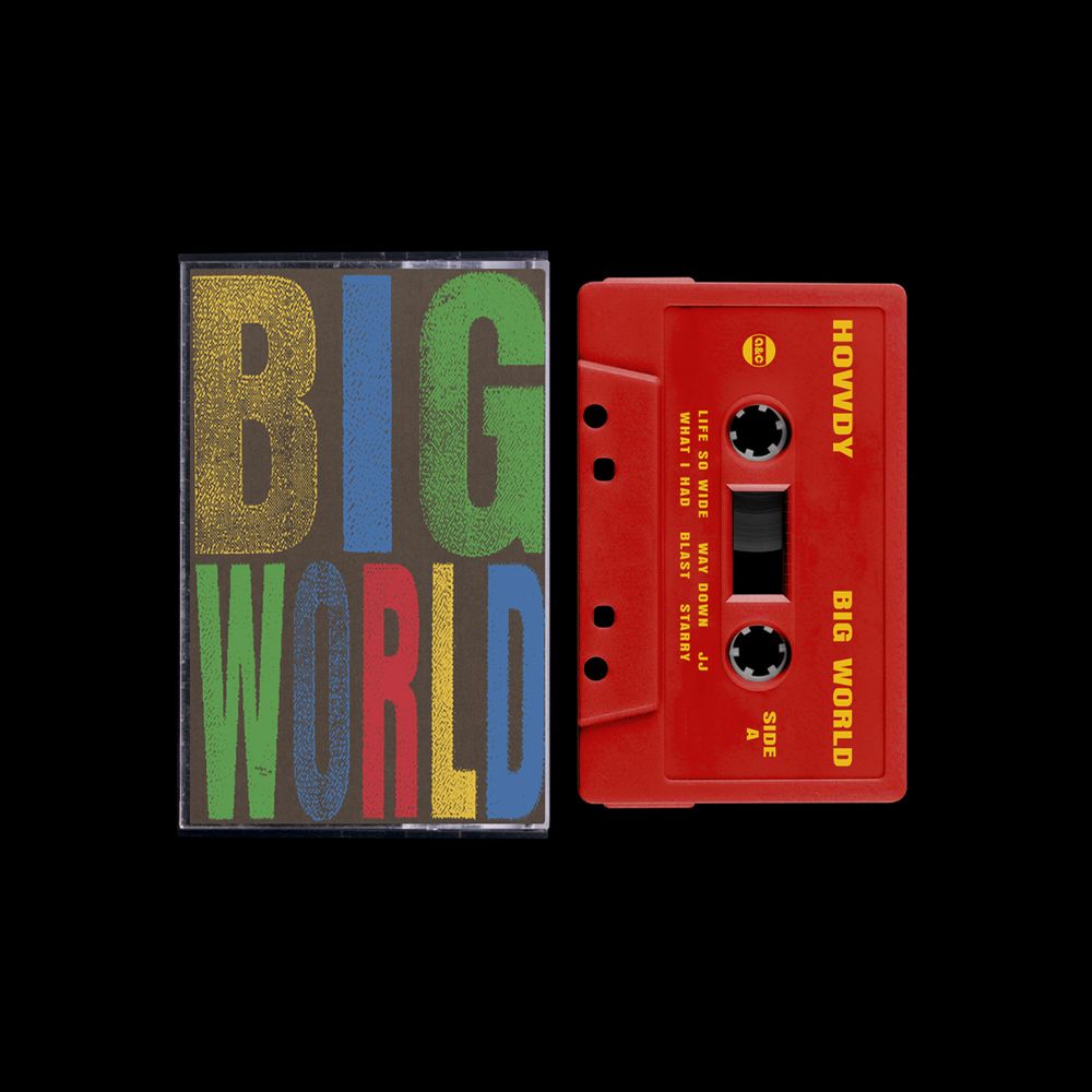 the album cover for Hovvdy - Big World