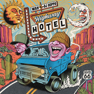 Wax & DJ Hoppa - Highway Hotel [Pink and Green]