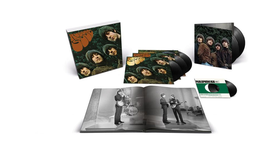 Pre-Order: The Beatles - Rubber Soul - Special Edition [Super Deluxe 180g 5LP Half-speed + 7" Single + Book]