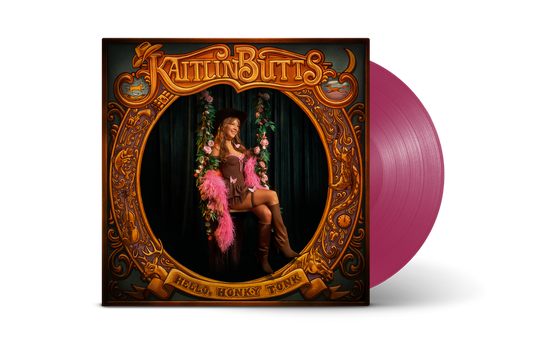 the album cover for Kaitlin Butts - Hello, Honky Tonk [Jamboree Pink]