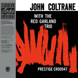 Pre-Order: John Coltrane - John Coltrane With The Red Garland Trio - Original Jazz Classics Series [180g black tip-on w obi]
