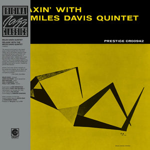 Pre-Order: The Miles Davis Quintet - Relaxin' With The Miles Davis Quintet - Original Jazz Classics Series [180g black tip-on w obi]