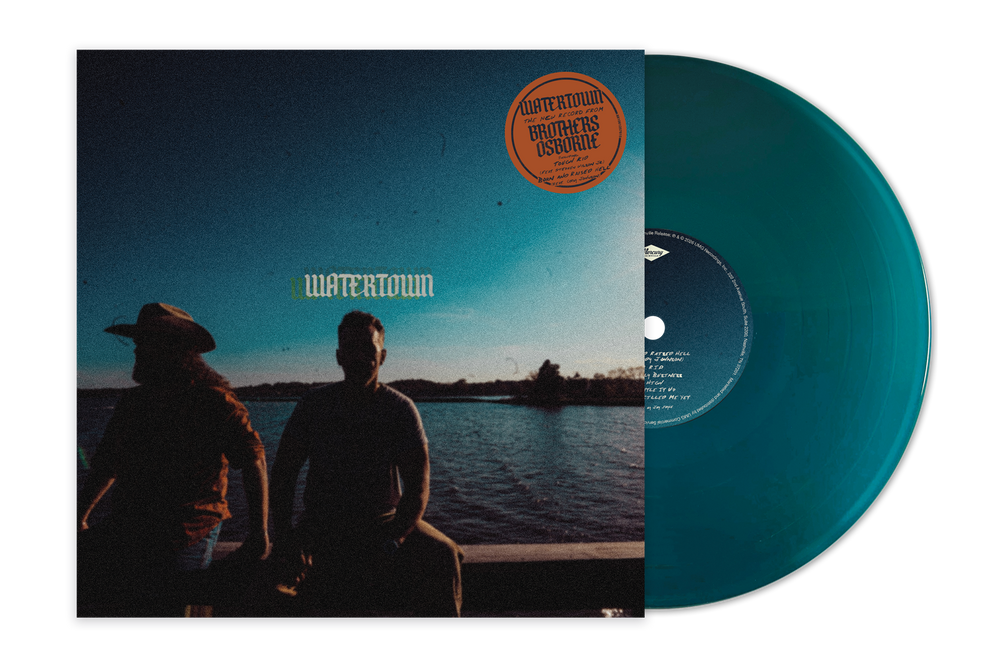 the album cover for Brothers Osborne - Watertown [Dockside Blue]