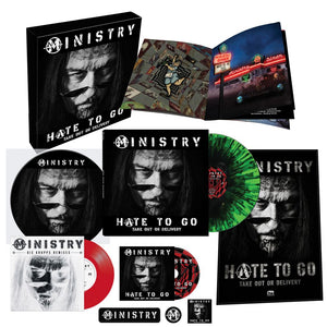 Pre-Order: Ministry - Hate To Go - Take Out Or Delivery [Deluxe Box - Black/Green Splatter]