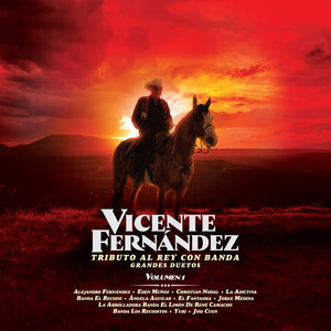 Pre-Order: Vicente Fernandez - Tributo Al Rey Con Banda (Grandes Duetos Vol. 1) [LP]