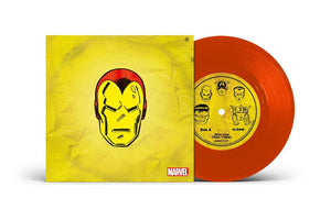 Pre-Order: Marvel Chorus - Merry Marvel Marching Society (1966 Theme) [Iron Man Translucent Red 7" Single]