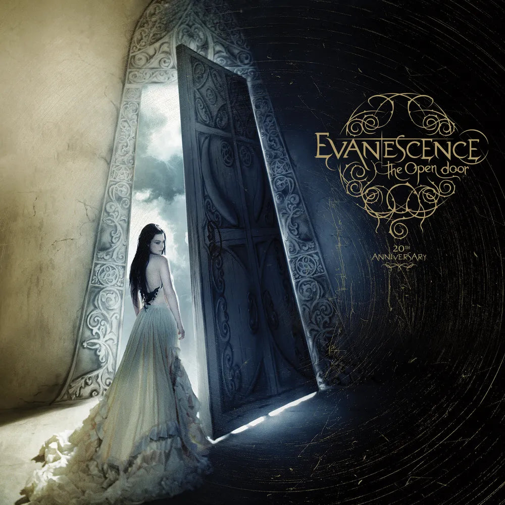 the album cover for Evanescence - The Open Door - 20th Anniversary Deluxe Edition [Indie Exclusive Ivory]