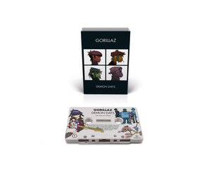 Pre-Order: Gorillaz - Demon Days - Brick & Mortar Exclusive [White Cassette with On Body Printing]