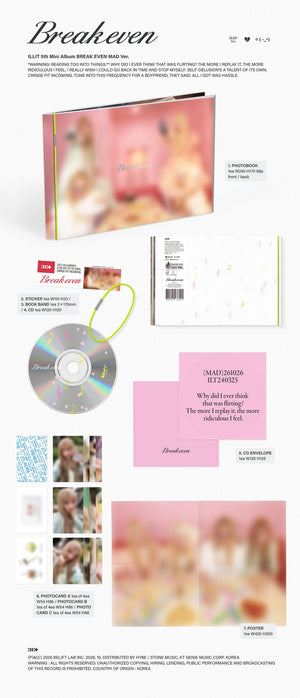 Pre-Order: ILLIT - BREAK EVEN [MAD Ver.]