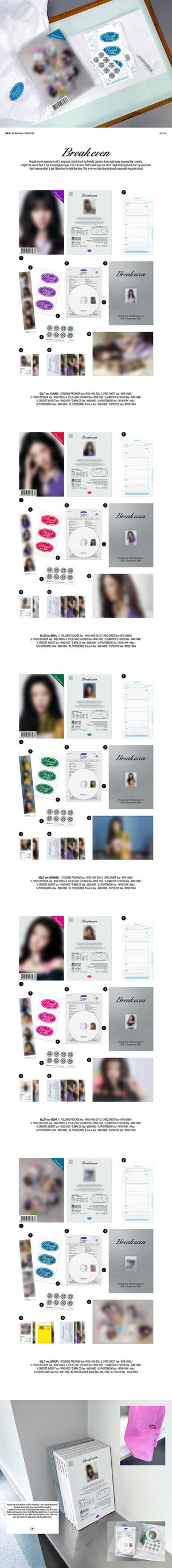 Pre-Order: ILLIT - BREAK EVEN [GLLIT ver.]