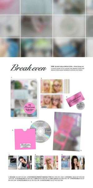 Pre-Order: ILLIT - BREAK EVEN [Photo Dump ver.]