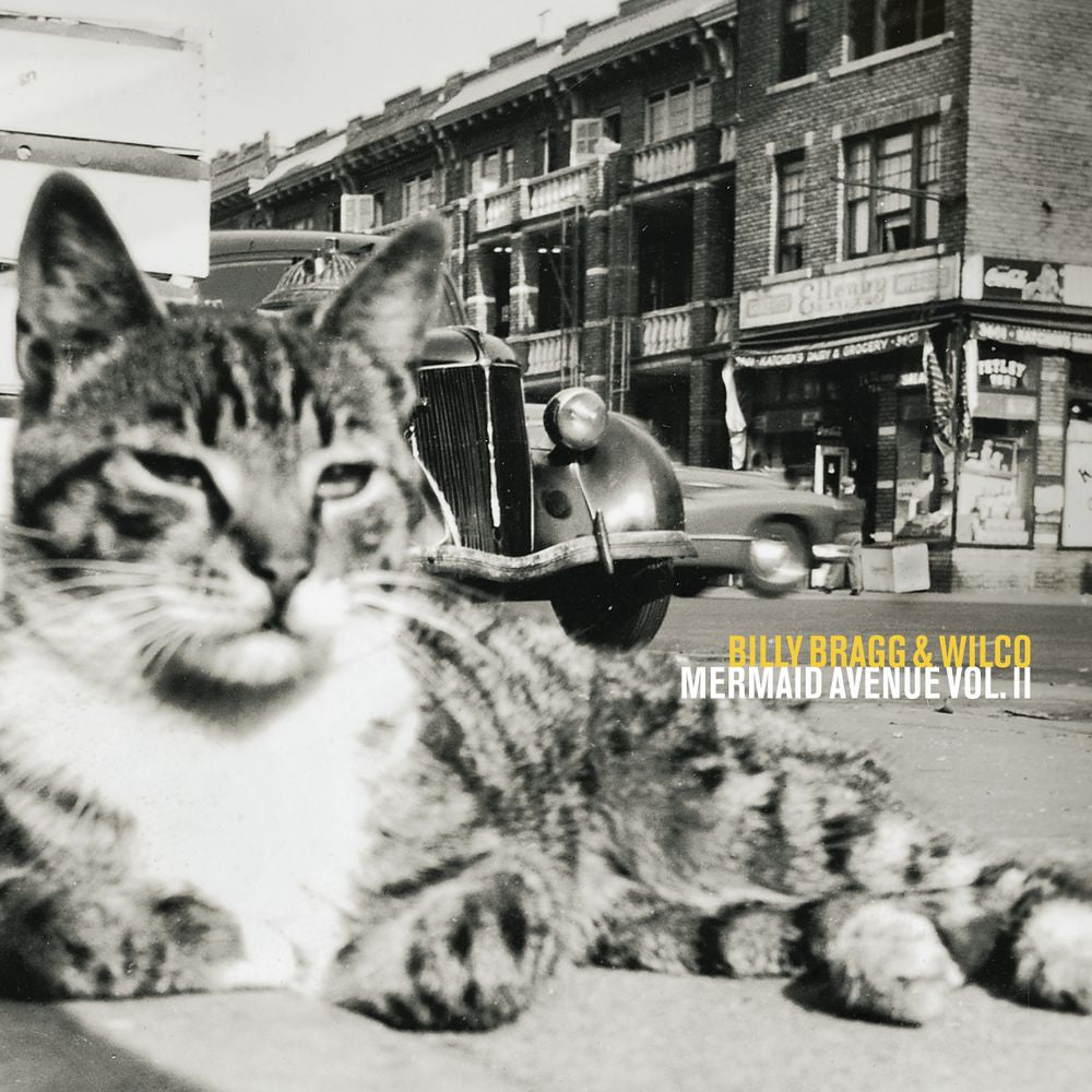 the album cover for Billy Bragg & Wilco - Mermaid Avenue Vol. II - [Indie Exclusive White Eco-Mix 180g]